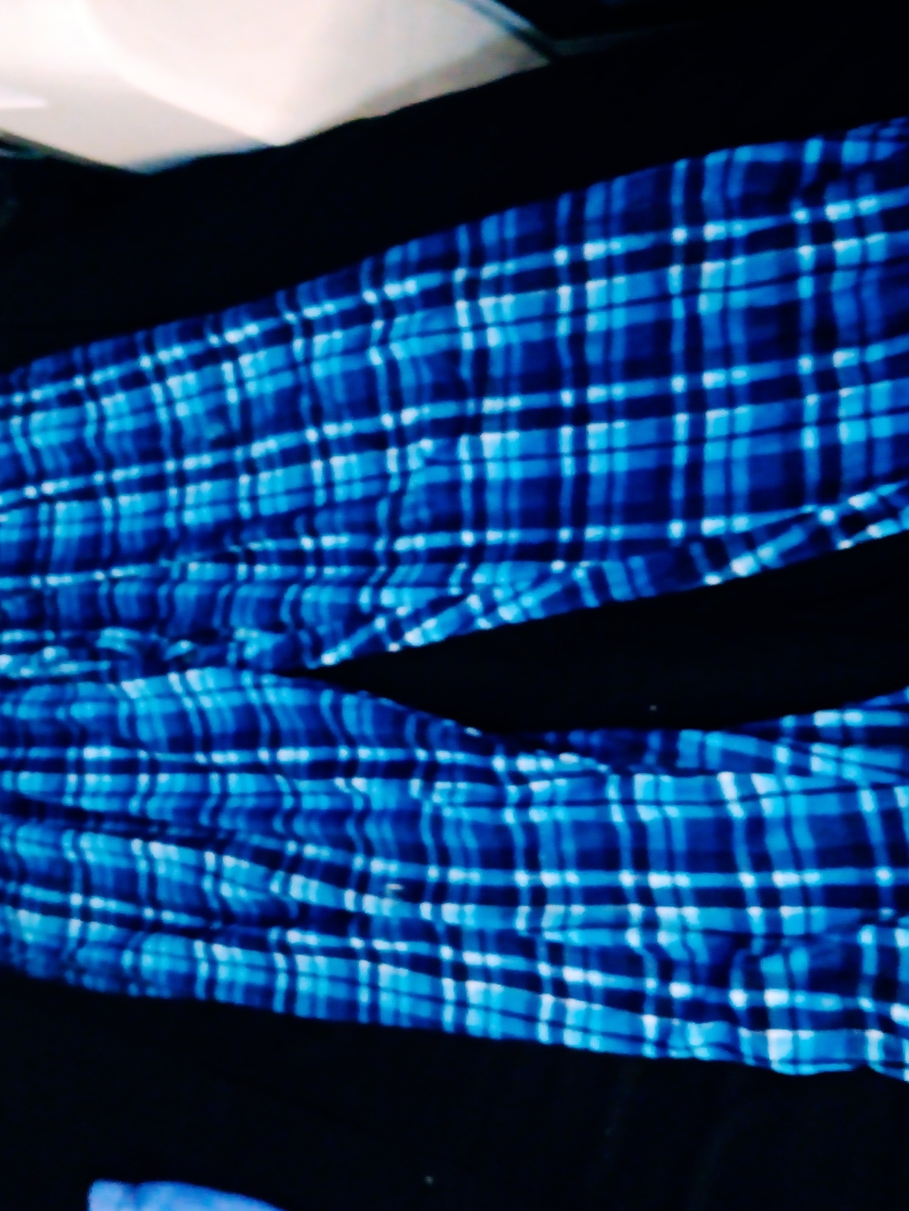 Blue Plaid Men's Jogger Pants - Comfortable Casual Sweatpants
